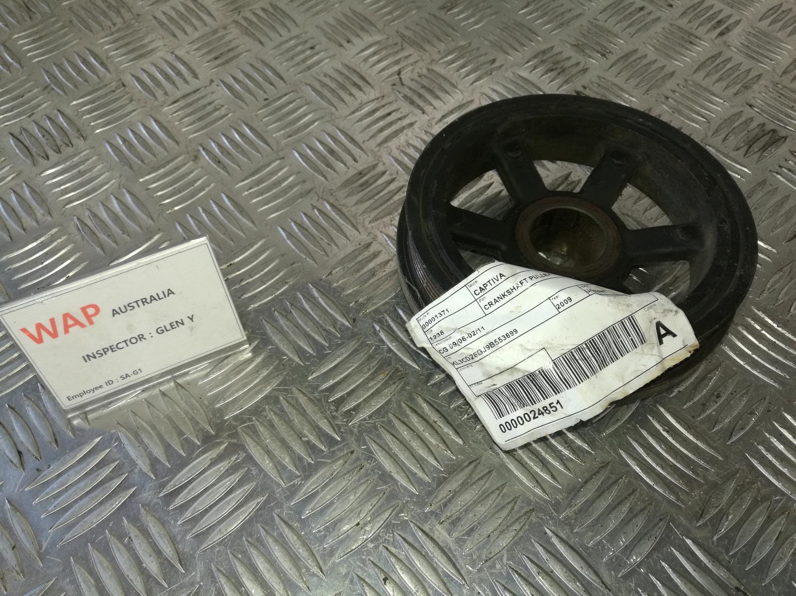 View Auto part Crankshaft Pulley Holden Captiva 2009
