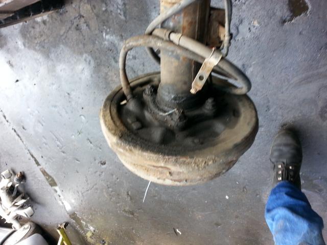 1993 Mazda Bravo Rear Brake Disc/Drum View Auto part Rear Brake Disc/Drum Mazda Bravo 1993