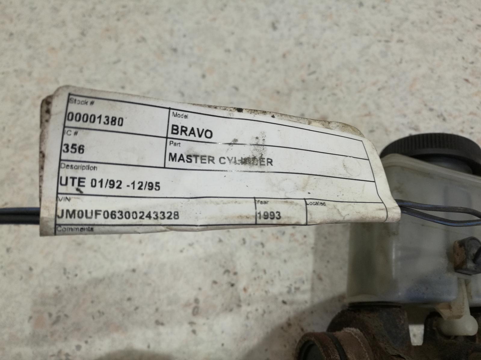 1993 Mazda Bravo Master Cylinder View Auto part Master Cylinder Mazda Bravo 1993