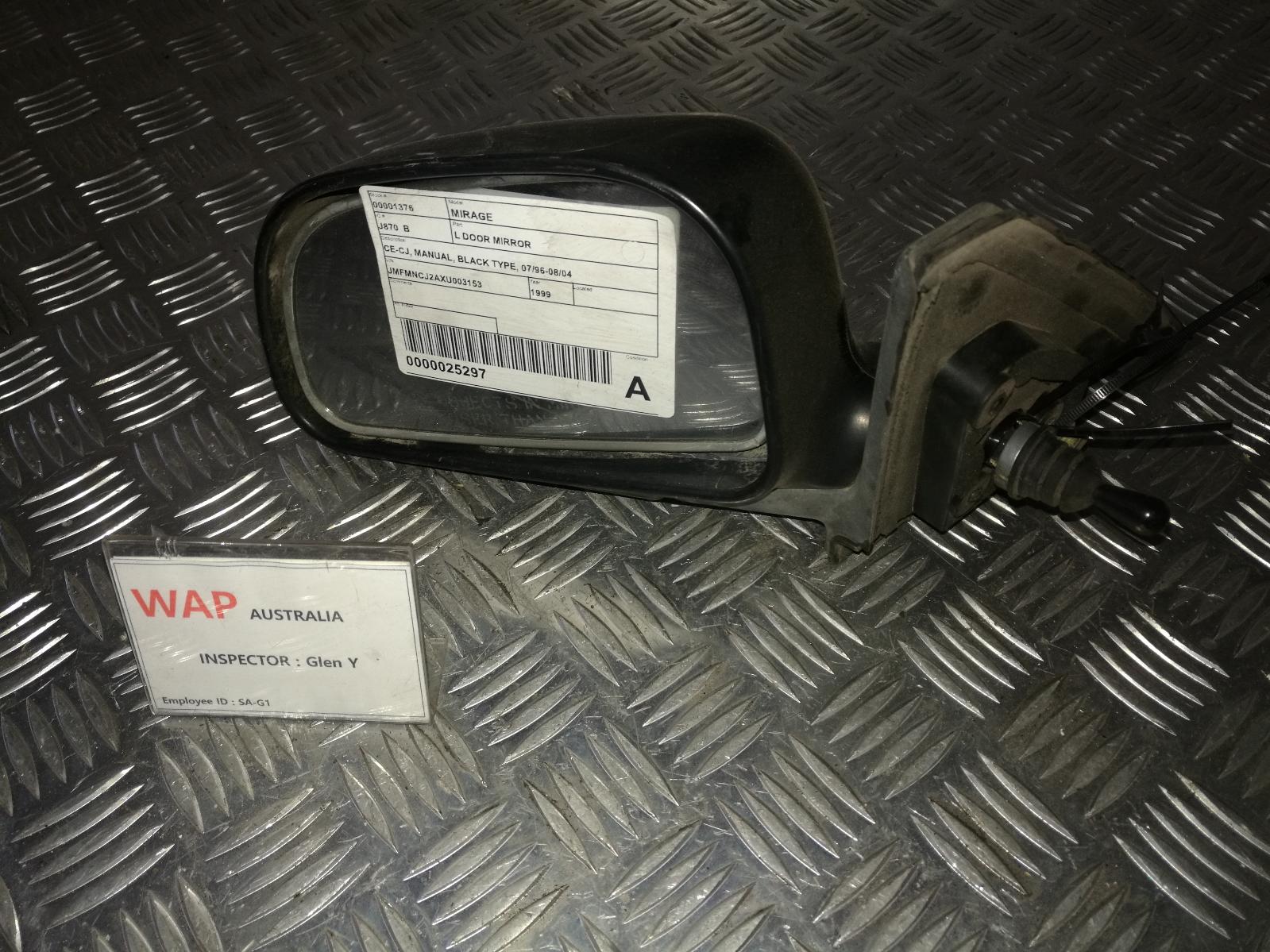 View Auto part Left Door Mirror Mitsubishi Mirage 1999