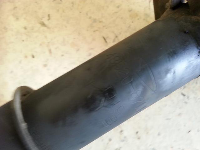 1997 Daihatsu Applause Left Front Strut View Auto part Left Front Strut Daihatsu Applause 1997