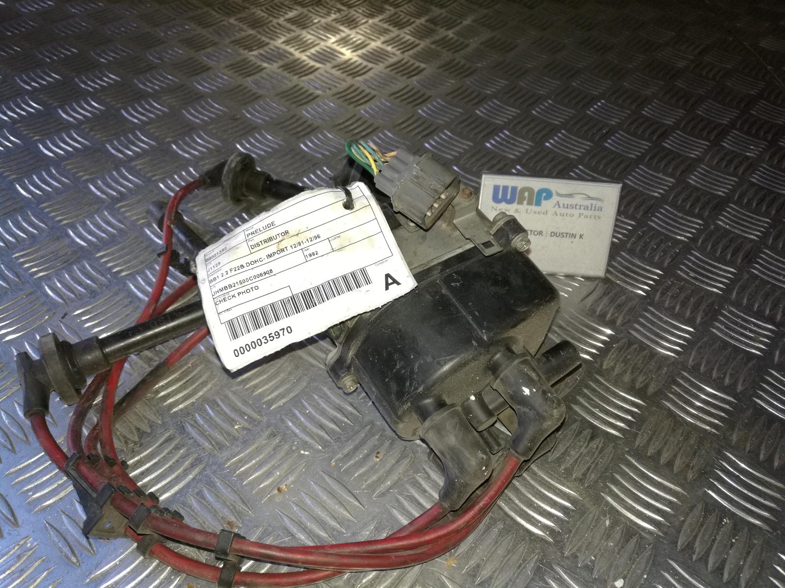 View Auto part Distributor Honda Prelude 1992