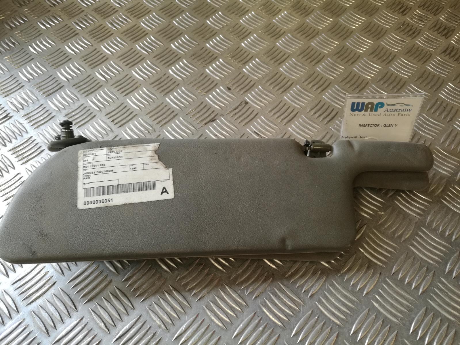 View Auto part Sunvisor Honda Prelude 1992
