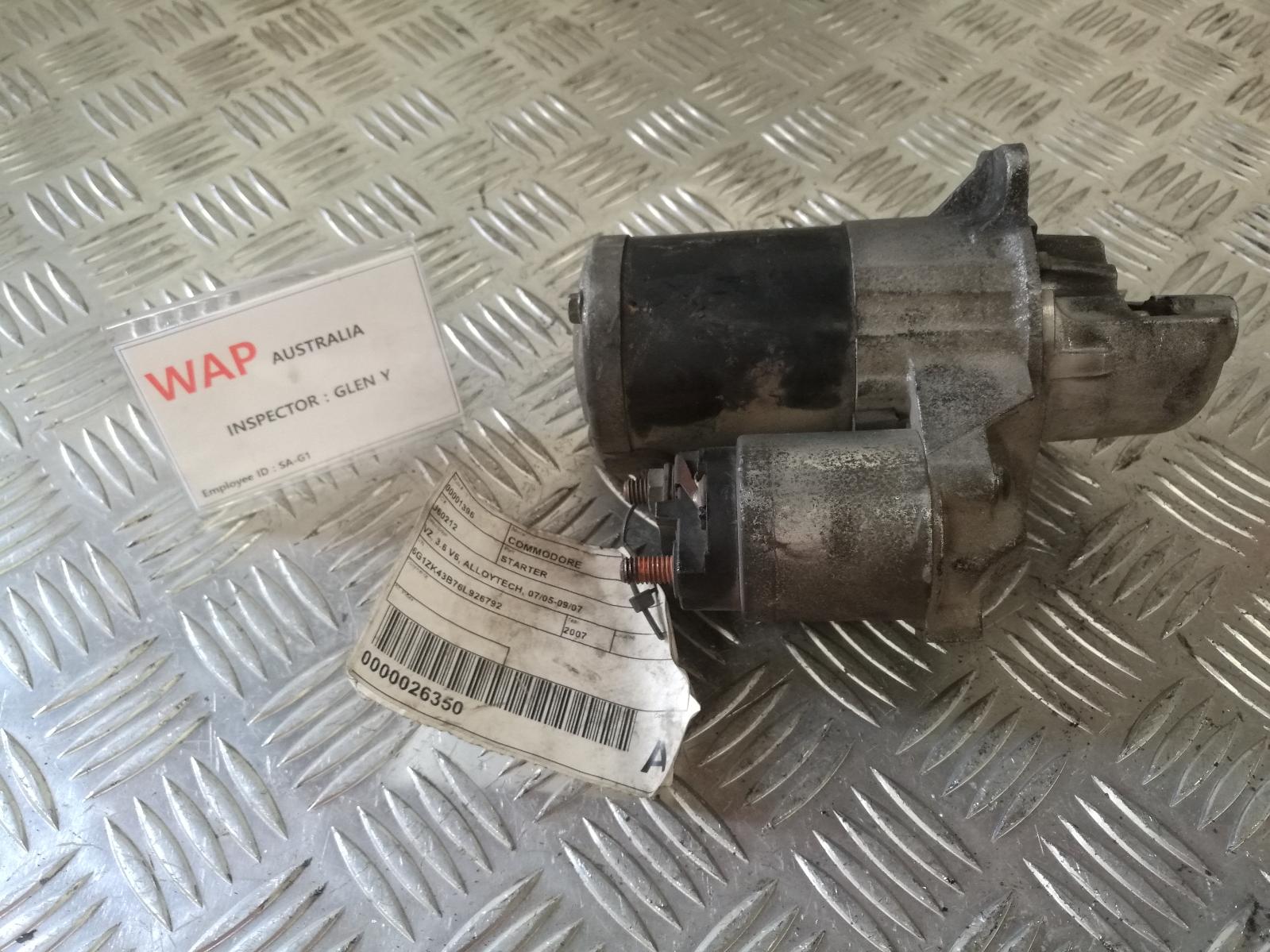 View Auto part Starter Holden Commodore 2007