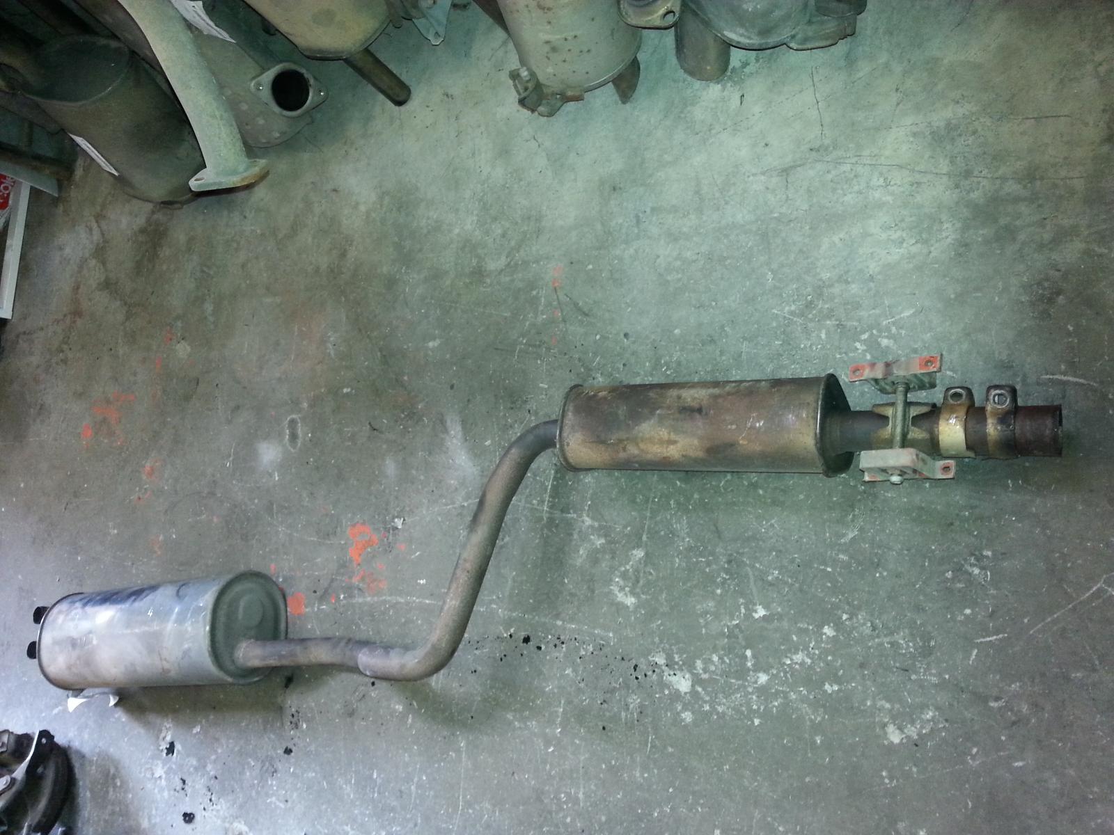 1999 Volkswagen Golf Silencer View Auto part Silencer Volkswagen Golf 1999