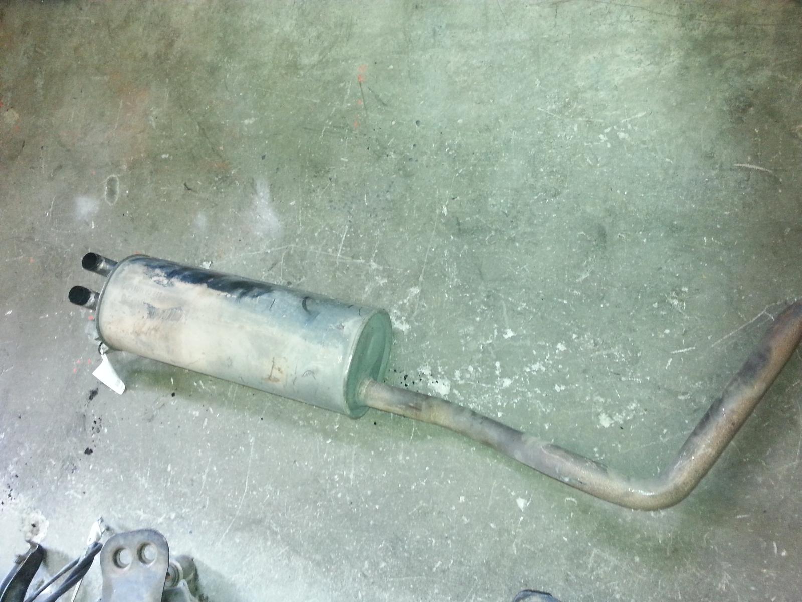 1999 Volkswagen Golf Silencer View Auto part Silencer Volkswagen Golf 1999