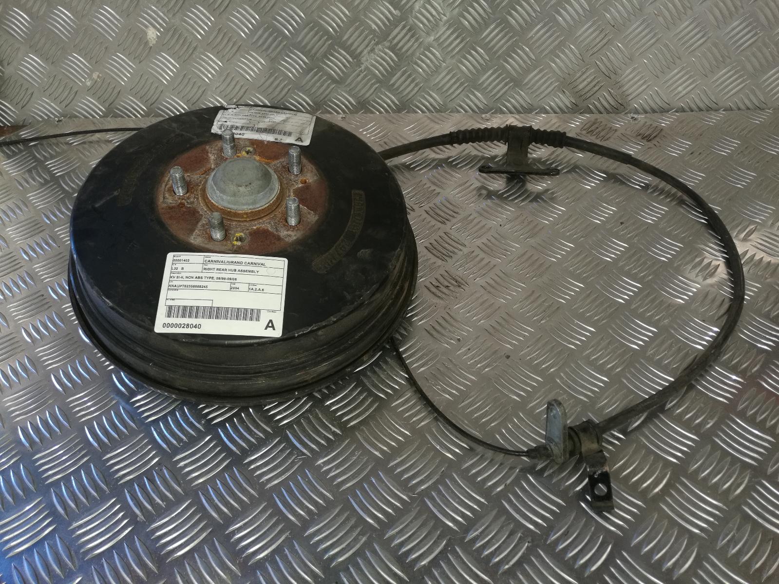 View Auto part Right Rear Hub Assembly Kia Carnival/grand Carnival 2004