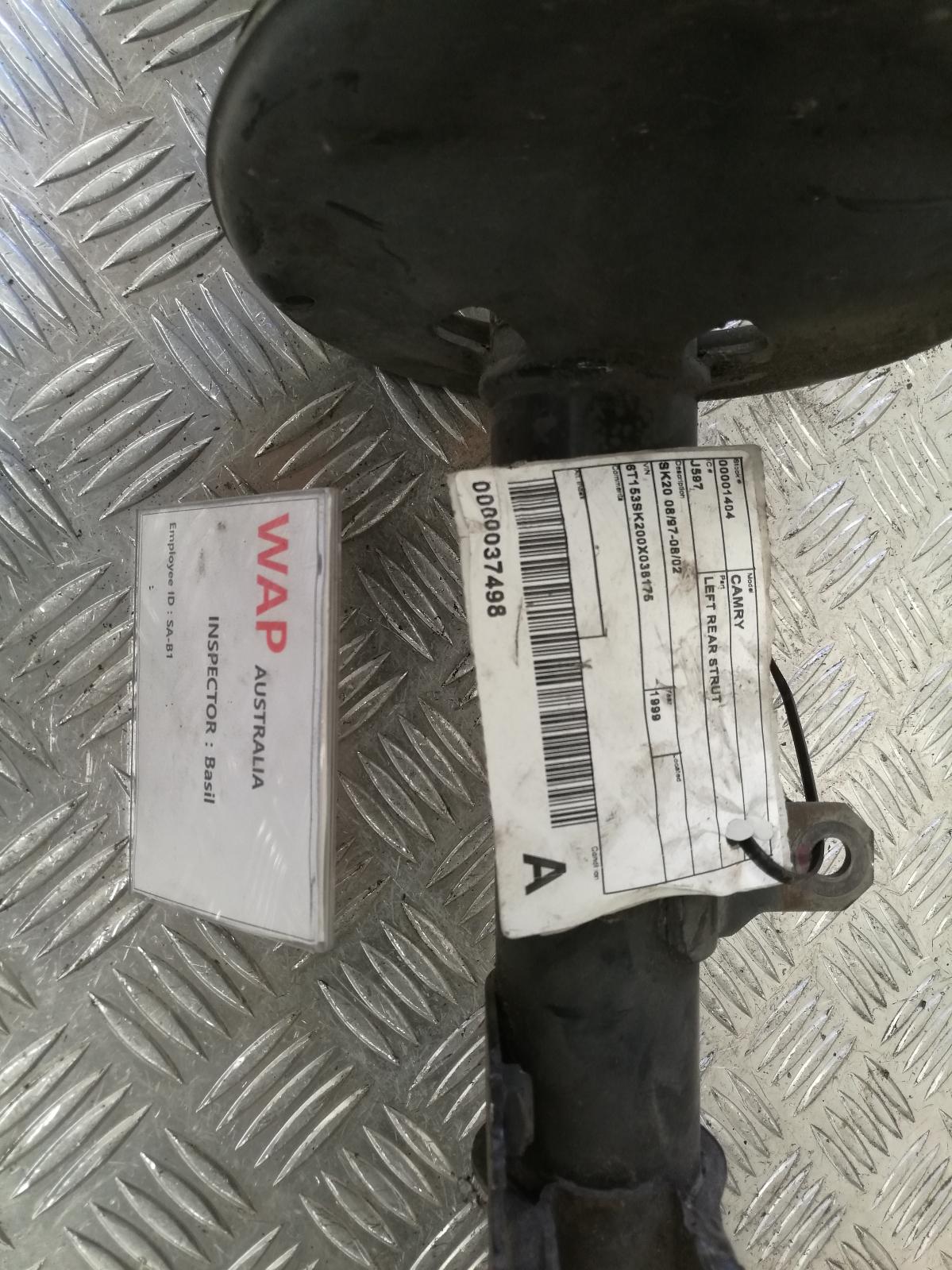 1999 Toyota Camry Left Rear Strut View Auto part Left Rear Strut Toyota Camry 1999