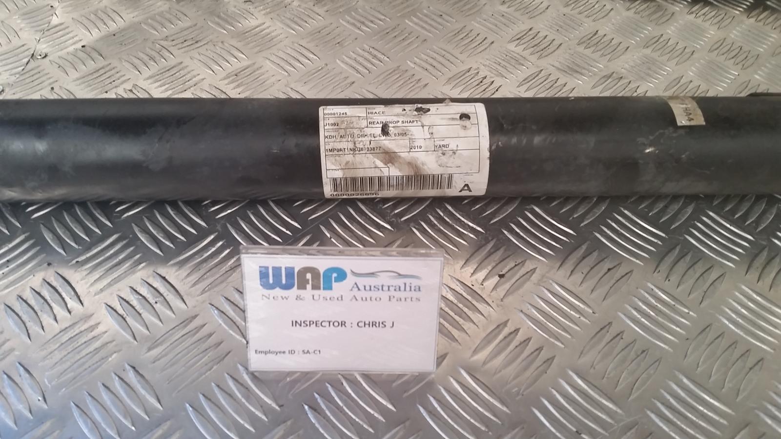View Auto part Rear Drive Shaft Toyota Hiace 2010