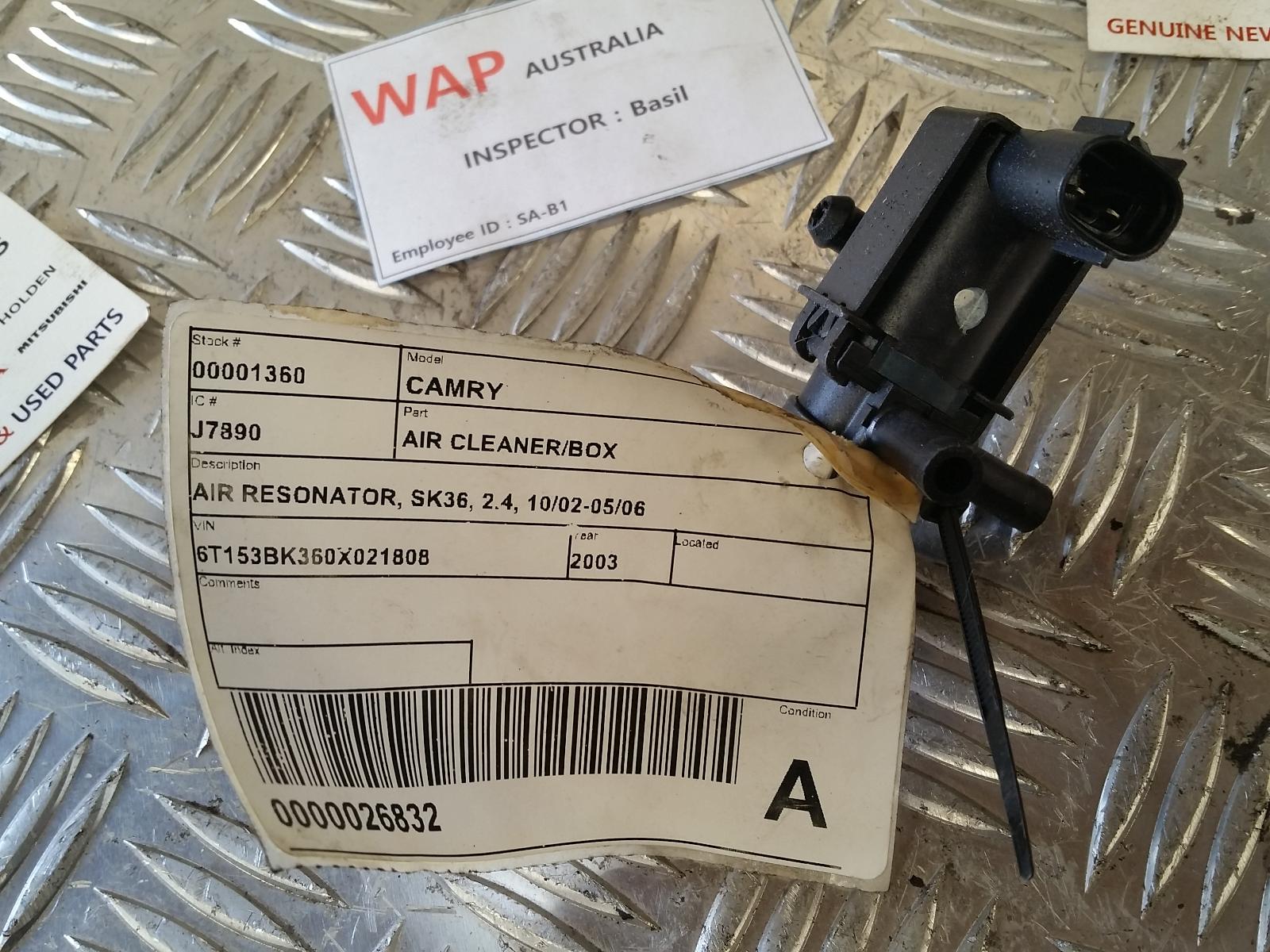 View Auto part Air Cleaner/Box Toyota Camry 2003