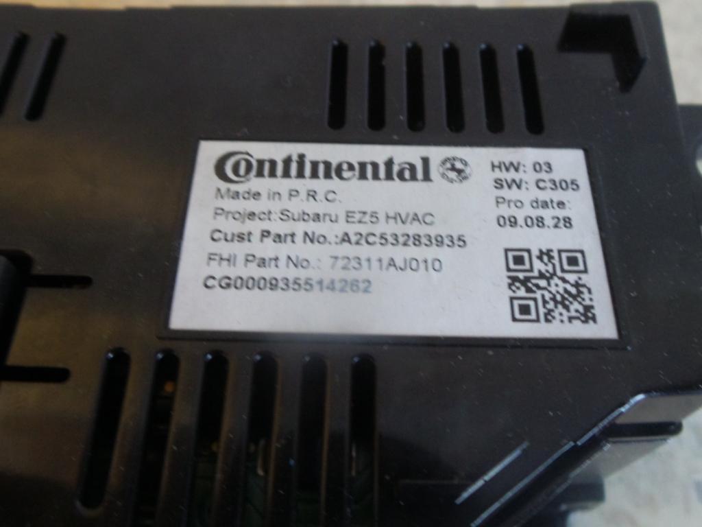 2010 Subaru Liberty Heater/Ac Controls View Auto part Heater/Ac Controls Subaru Liberty 2010