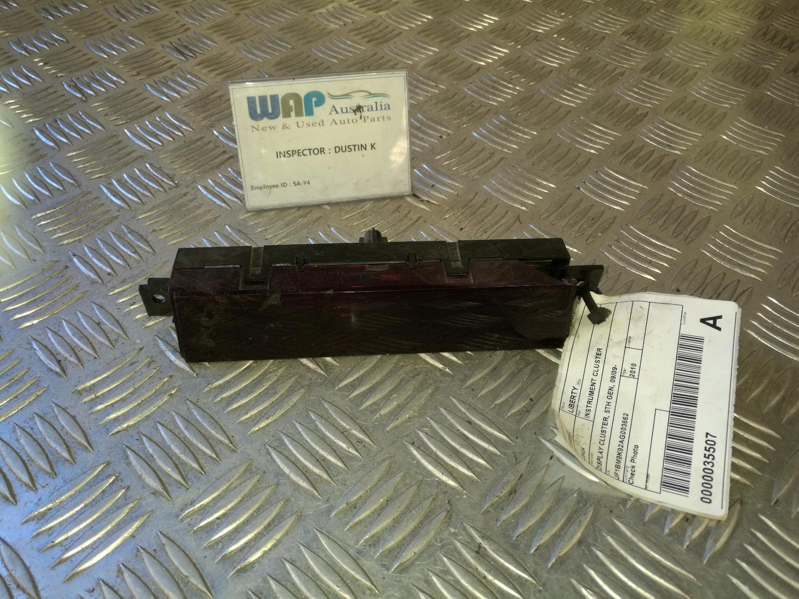 View Auto part Instrument Cluster Subaru Liberty 2010
