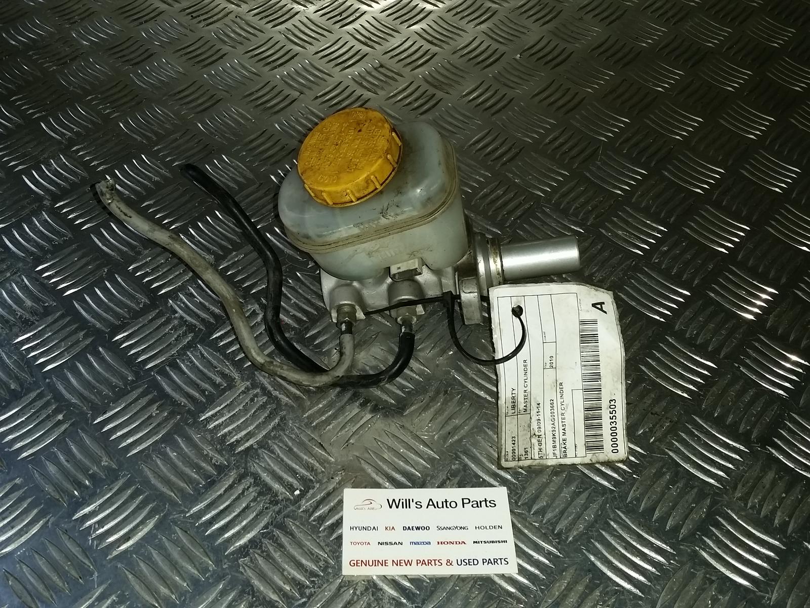 2010 Subaru Liberty Master Cylinder View Auto part Master Cylinder Subaru Liberty 2010