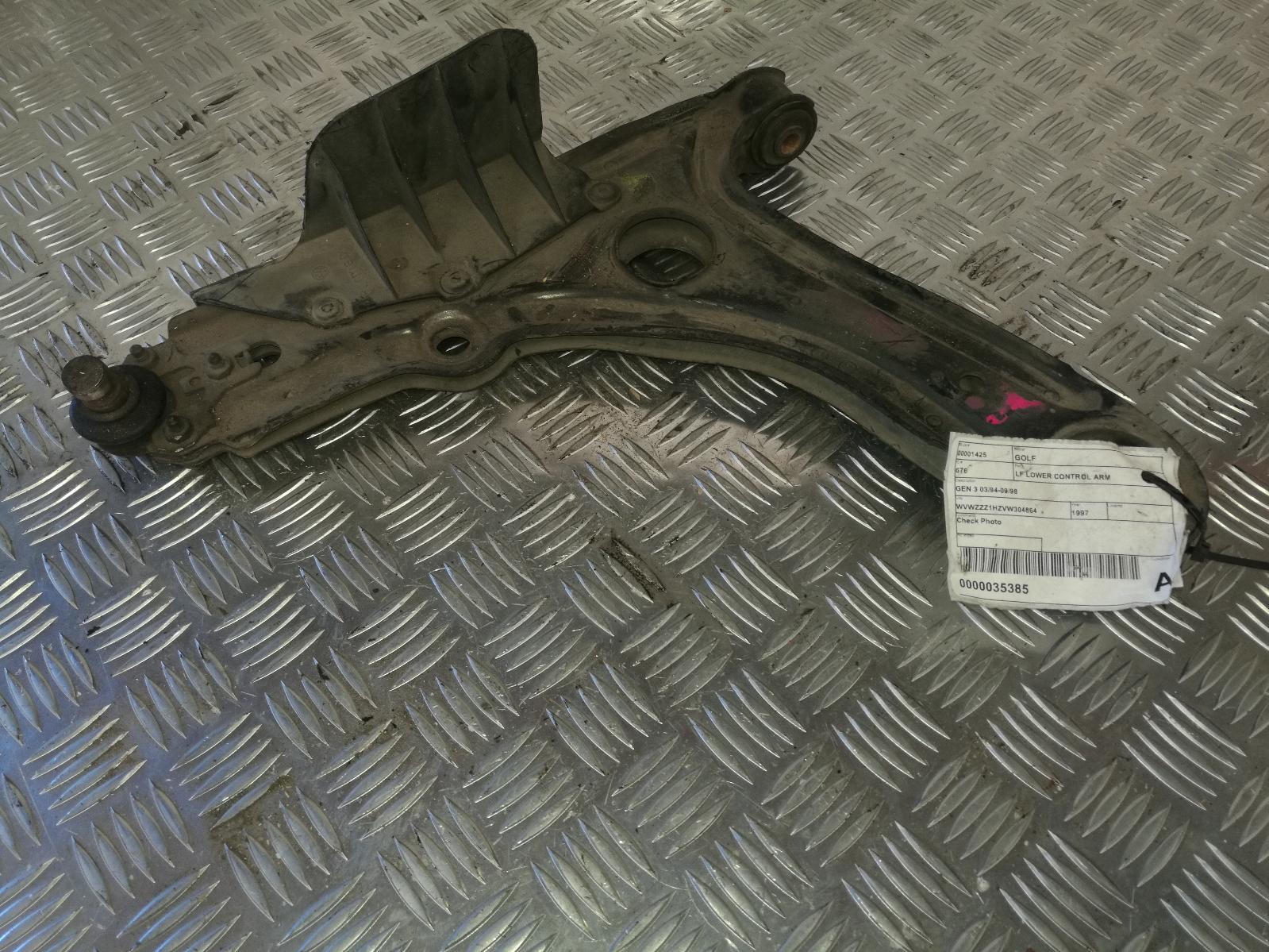 1997 Volkswagen Golf Left Front Lower Control Arm View Auto part Left Front Lower Control Arm Volkswagen Golf 1997