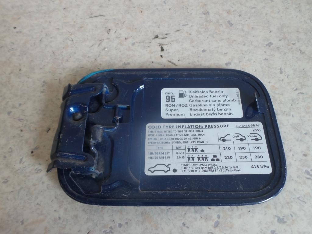 1997 Volkswagen Golf Fuel Door / Filler View Auto part Fuel Door / Filler Volkswagen Golf 1997