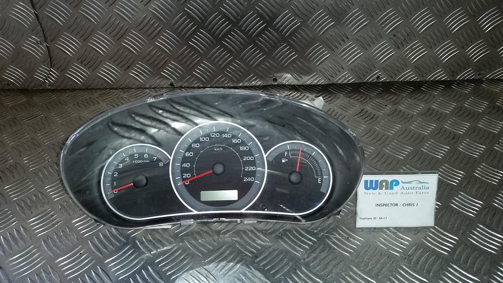 2010 Subaru Impreza Instrument Cluster View Auto part Instrument Cluster Subaru Impreza 2010