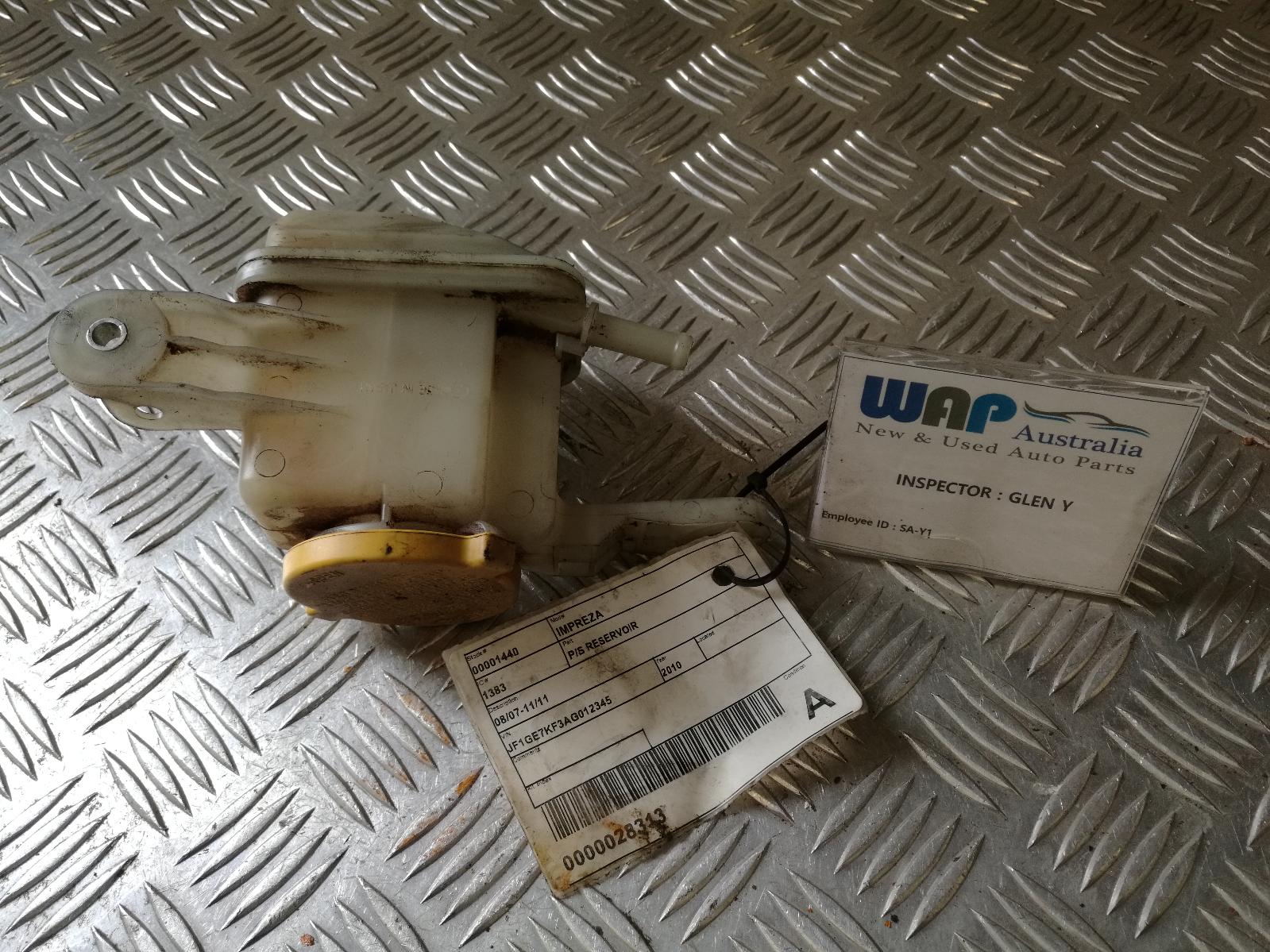 2010 Subaru Impreza P/S Reservoir View Auto part P/S Reservoir Subaru Impreza 2010