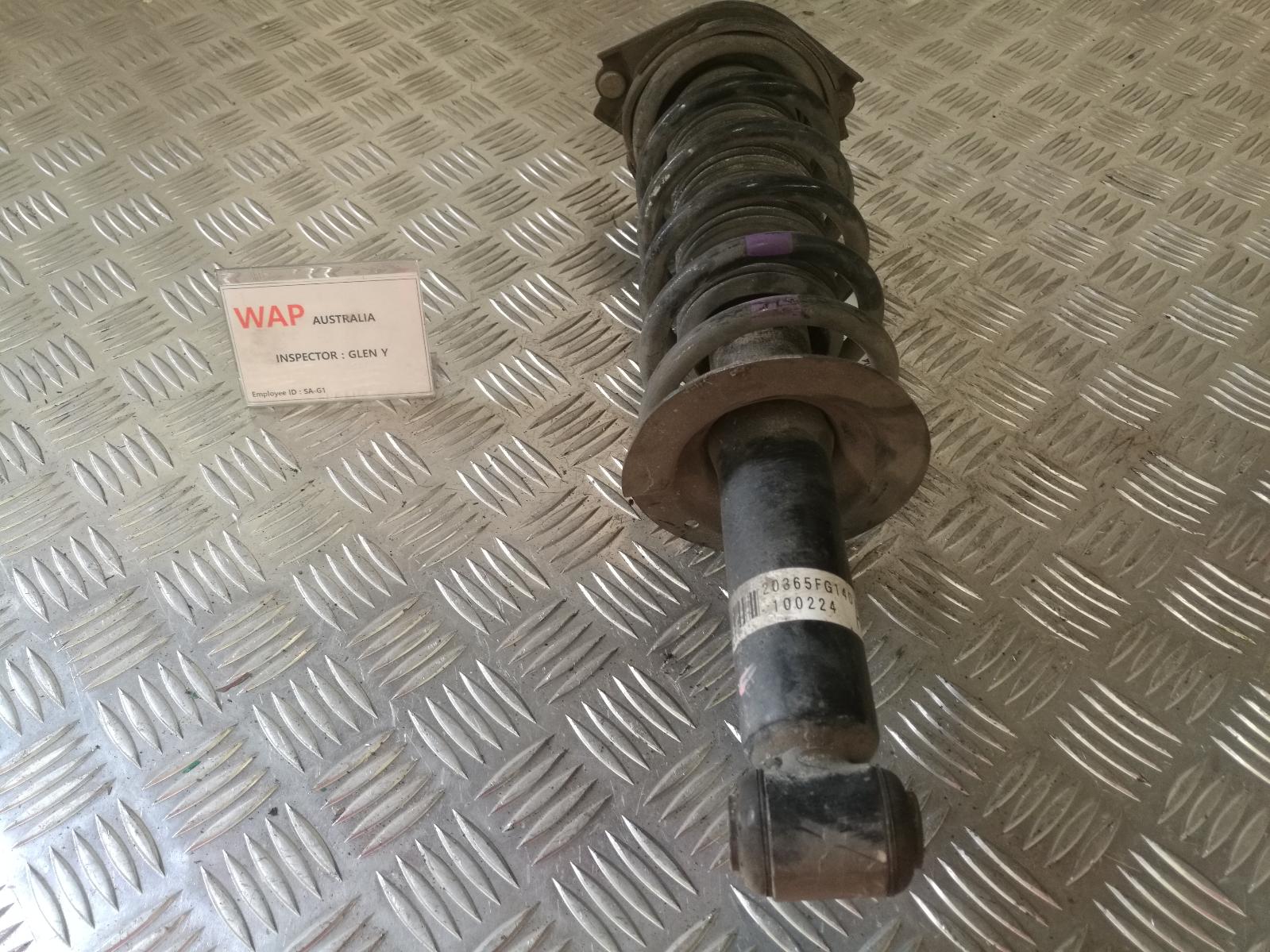 2010 Subaru Impreza Left Rear Strut View Auto part Left Rear Strut Subaru Impreza 2010