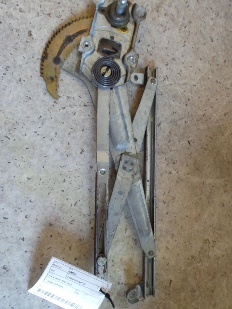 View Auto part Left Front Window Reg/Motor Toyota Camry 1990
