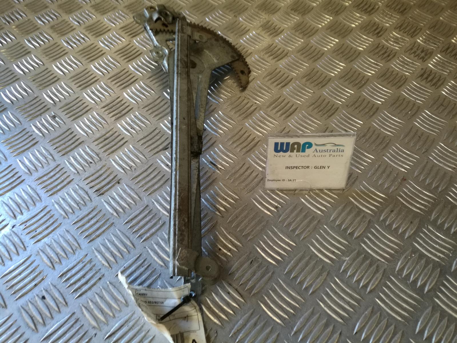 View Auto part Left Front Window Reg/Motor Toyota Camry 1990