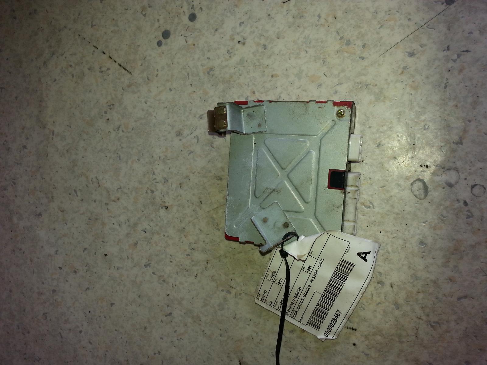 1991 Lexus Ls400 Ecu View Auto part Ecu Lexus Ls400 1991