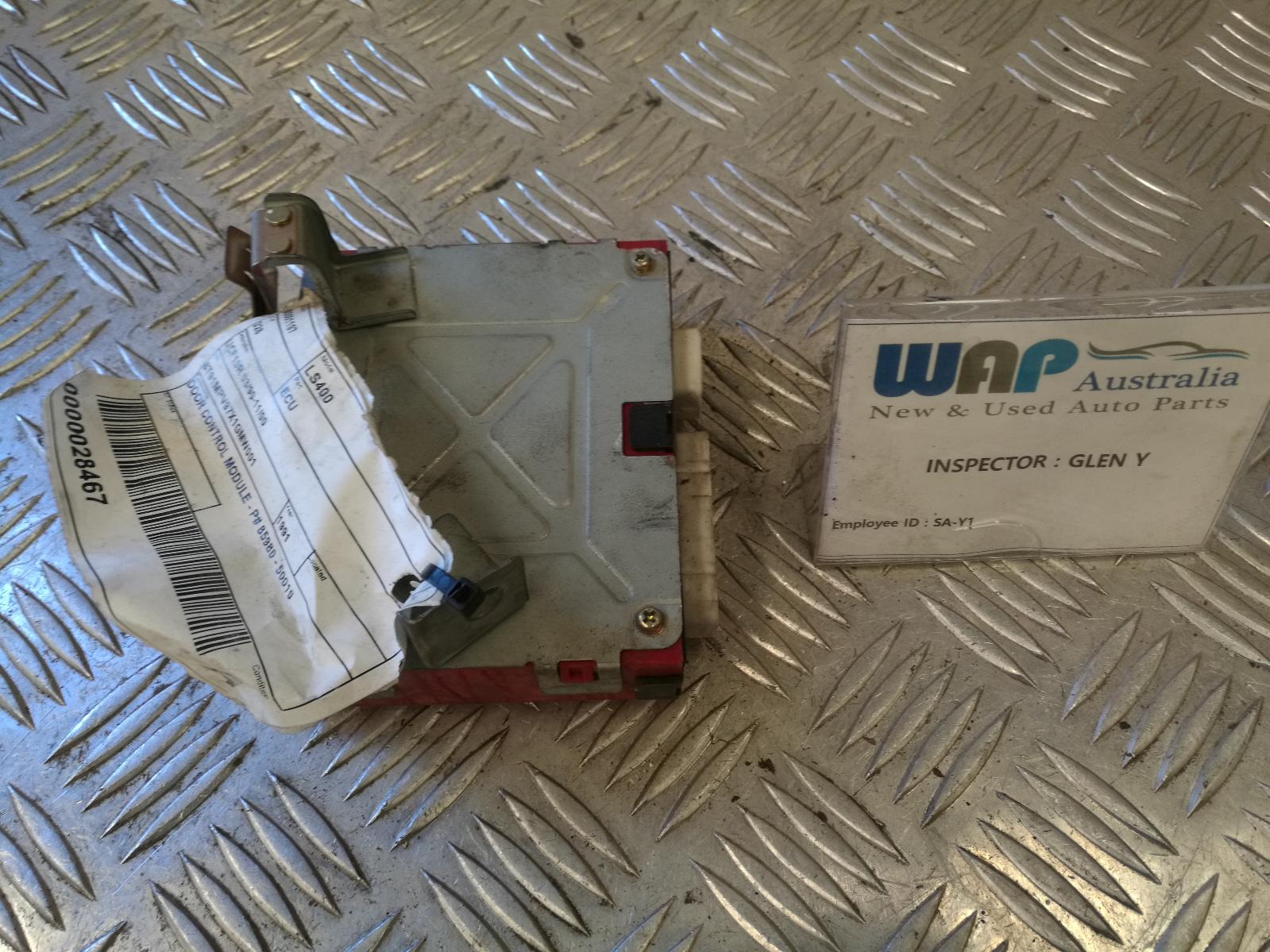 1991 Lexus Ls400 Ecu View Auto part Ecu Lexus Ls400 1991