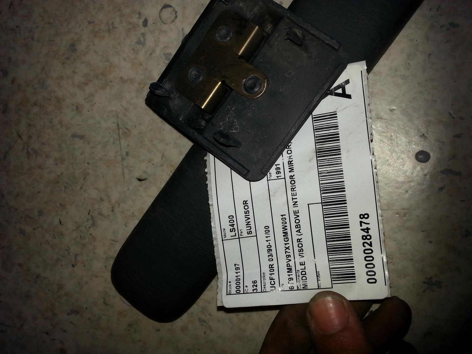 View Auto part Sunvisor Lexus Ls400 1991