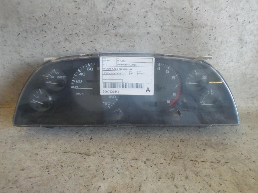 1992 Nissan Skyline Instrument Cluster View Auto part Instrument Cluster Nissan Skyline 1992