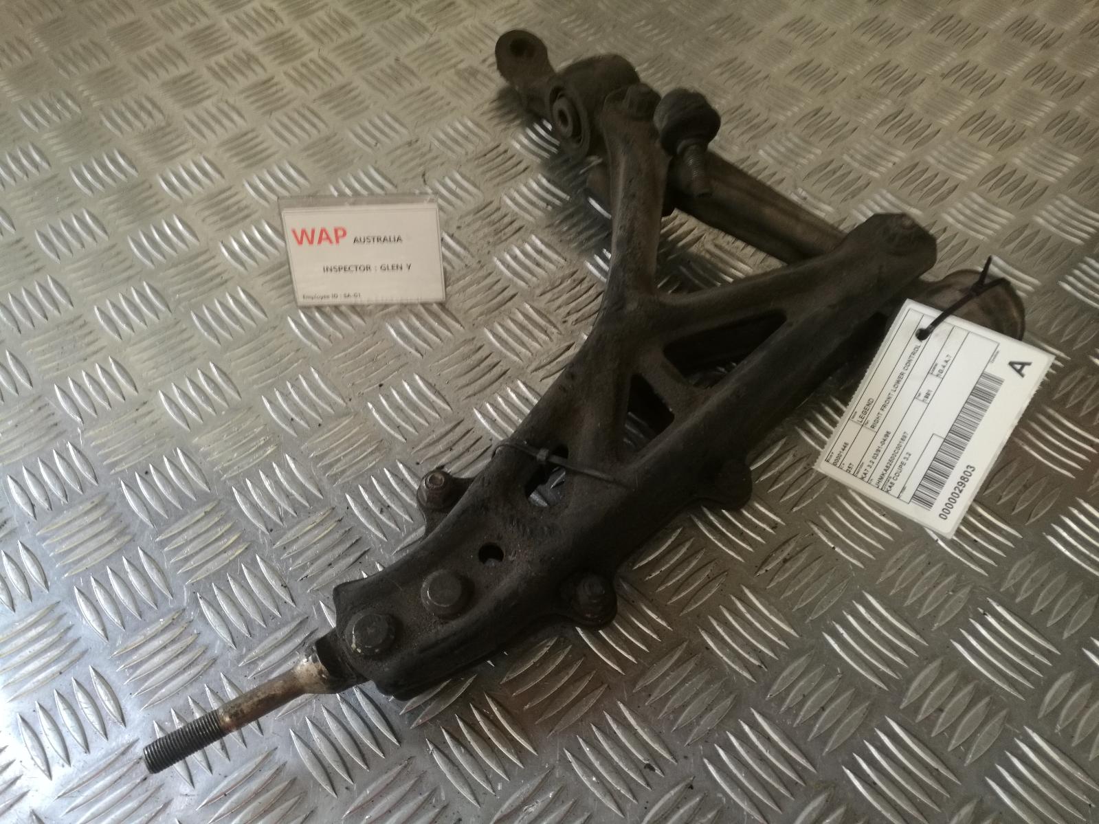 1991 Honda Legend Right Front Lower Control Arm View Auto part Right Front Lower Control Arm Honda Legend 1991