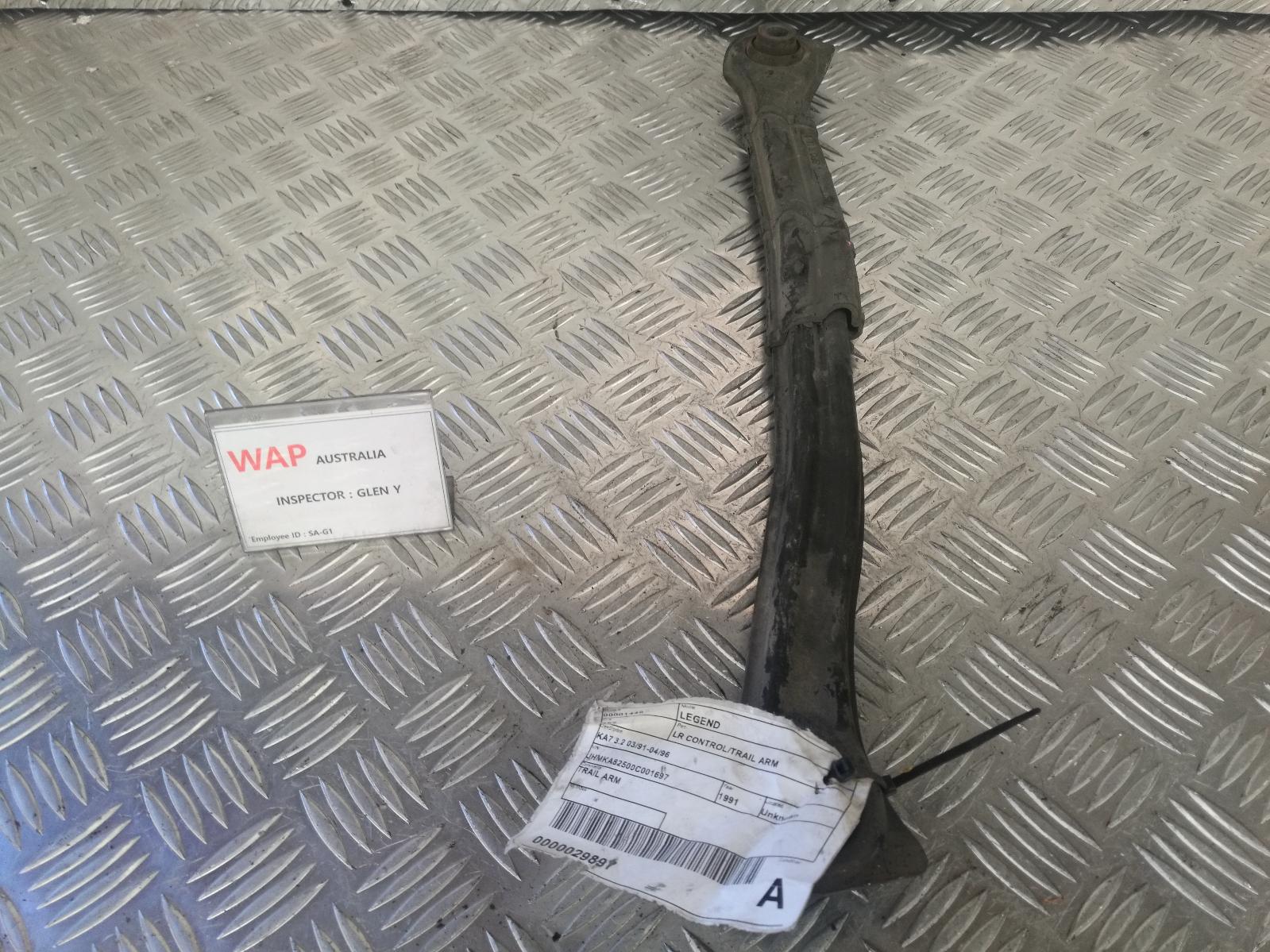 1991 Honda Legend Left Rear Trailing Arm View Auto part Left Rear Trailing Arm Honda Legend 1991