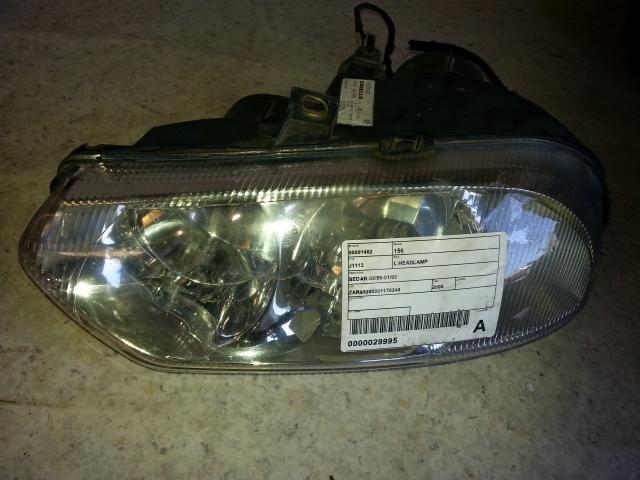 View Auto part Left Headlamp Alfa Romeo 156 2000
