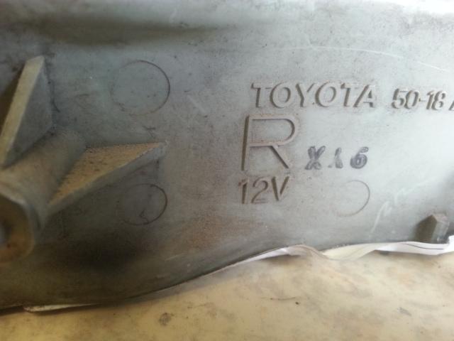 View Auto part Right Indicator/Fog/Side Lexus Ls400 1991