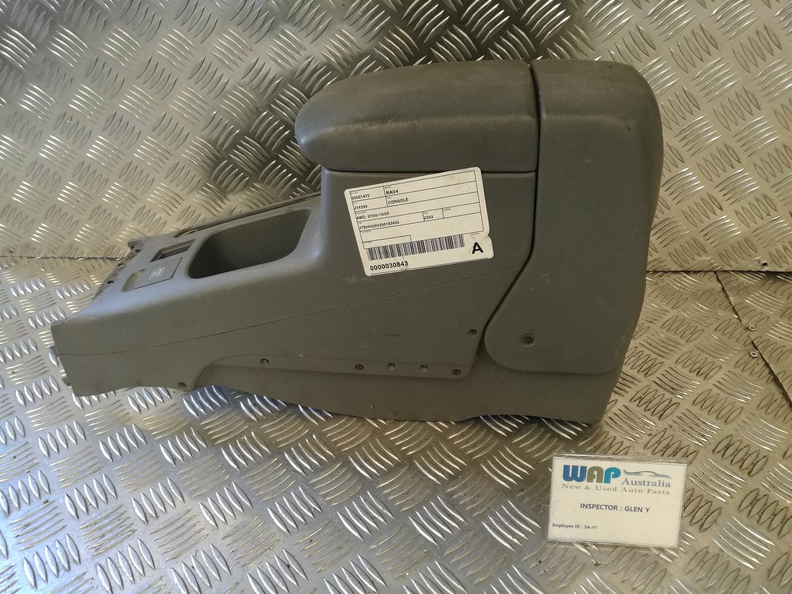 2002 Toyota Rav4 Console View Auto part Console Toyota Rav4 2002