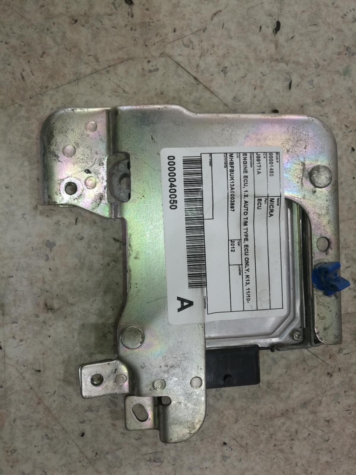 2012 Nissan Micra Ecu View Auto part Ecu Nissan Micra 2012