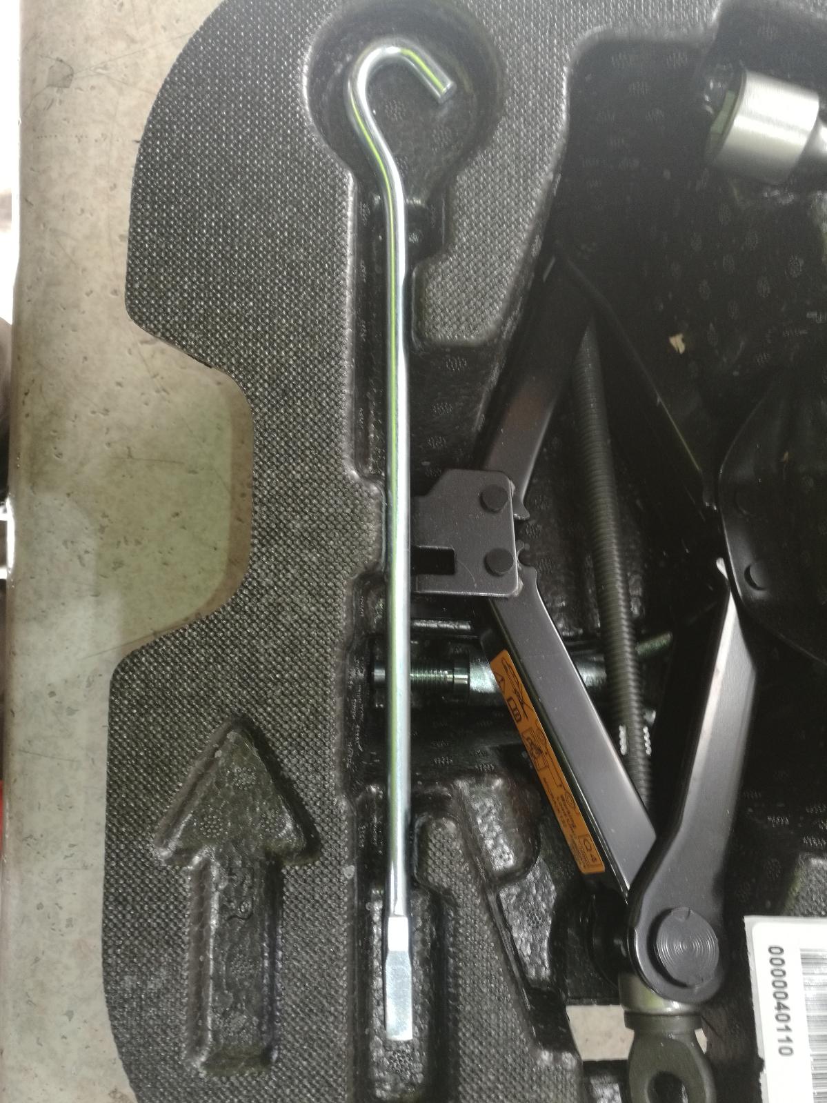 2012 Nissan Micra Jack/Tool Kit View Auto part Jack/Tool Kit Nissan Micra 2012