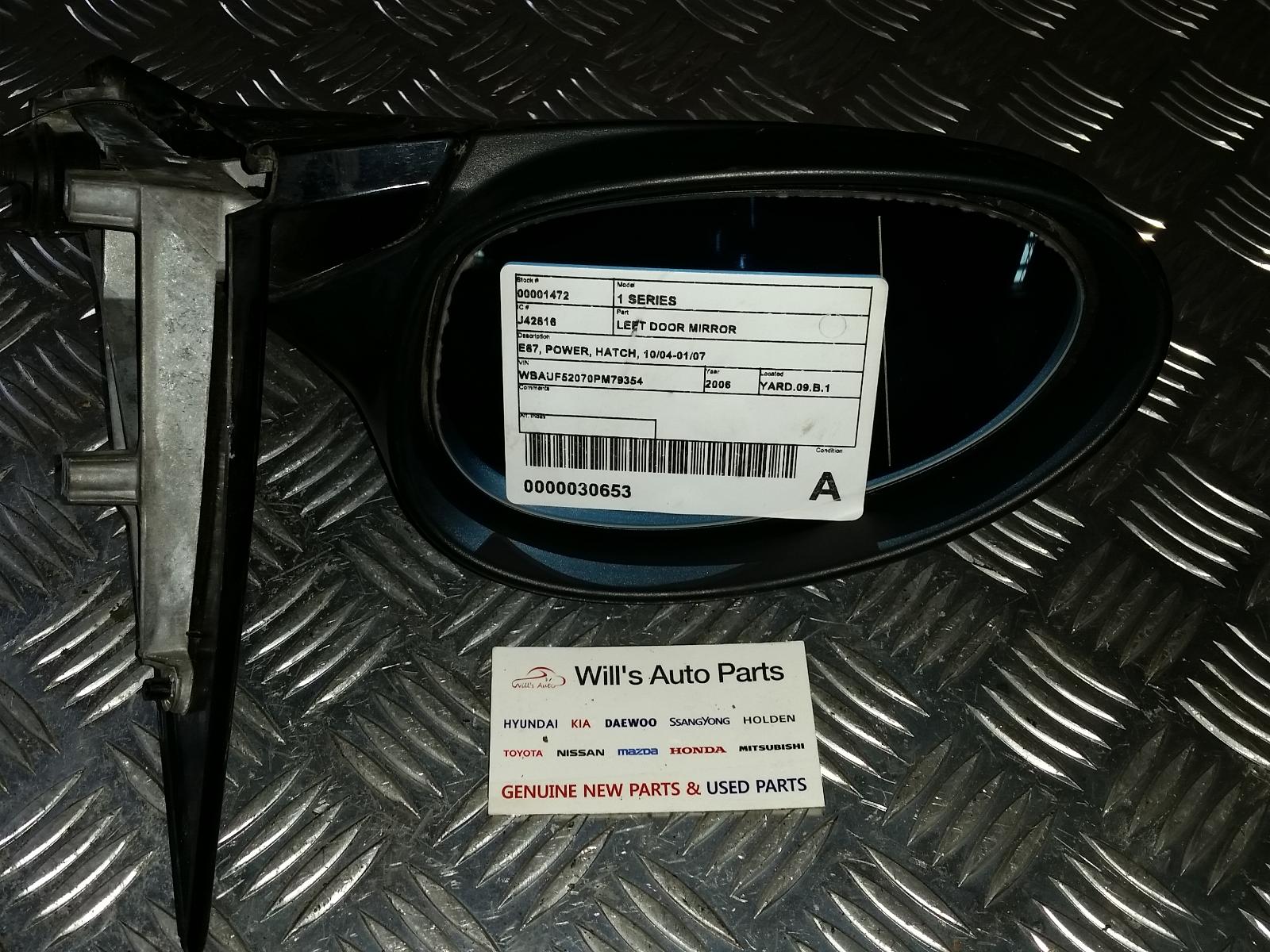 View Auto part Left Door Mirror Bmw 1 Series 2006