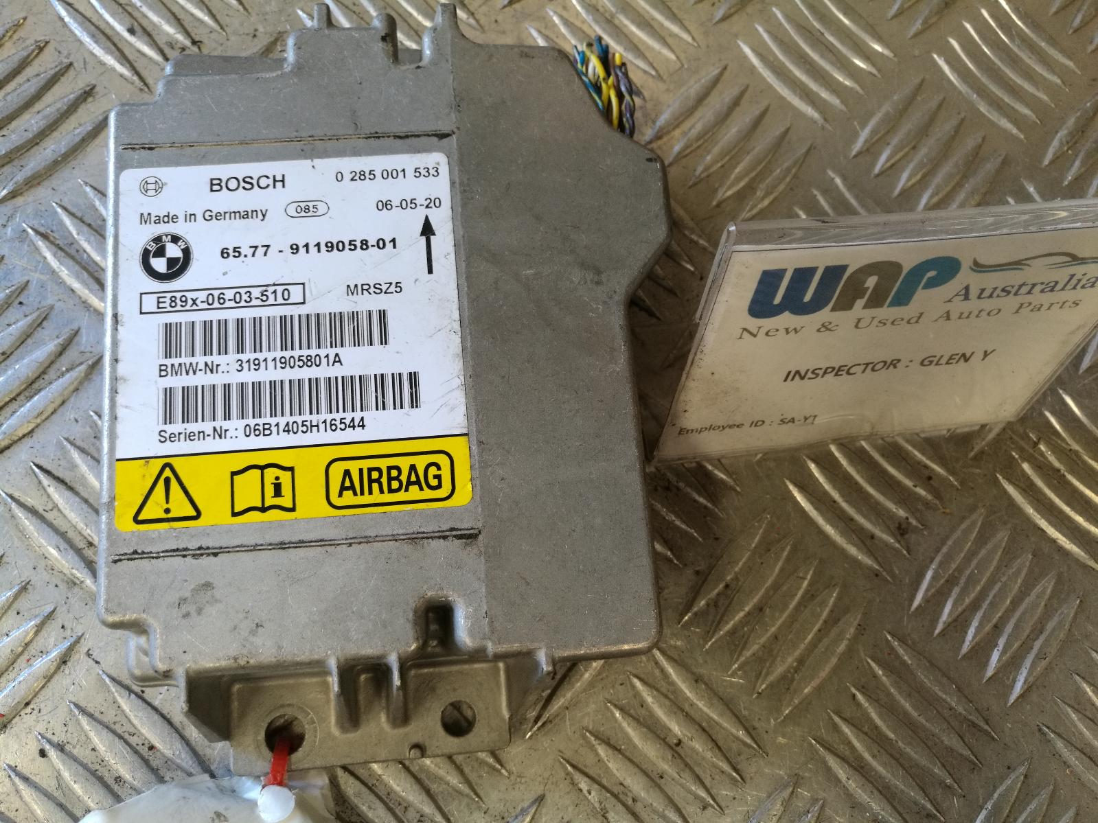 View Auto part Airbag Module/Sensor Bmw 1 Series 2006