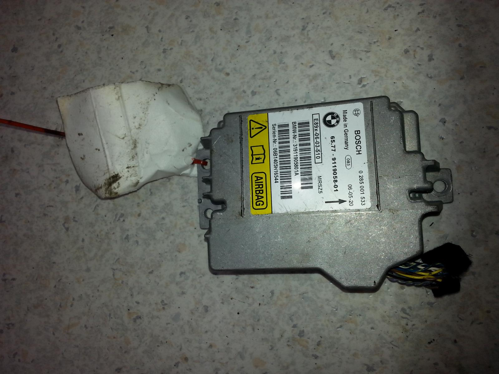 View Auto part Airbag Module/Sensor Bmw 1 Series 2006