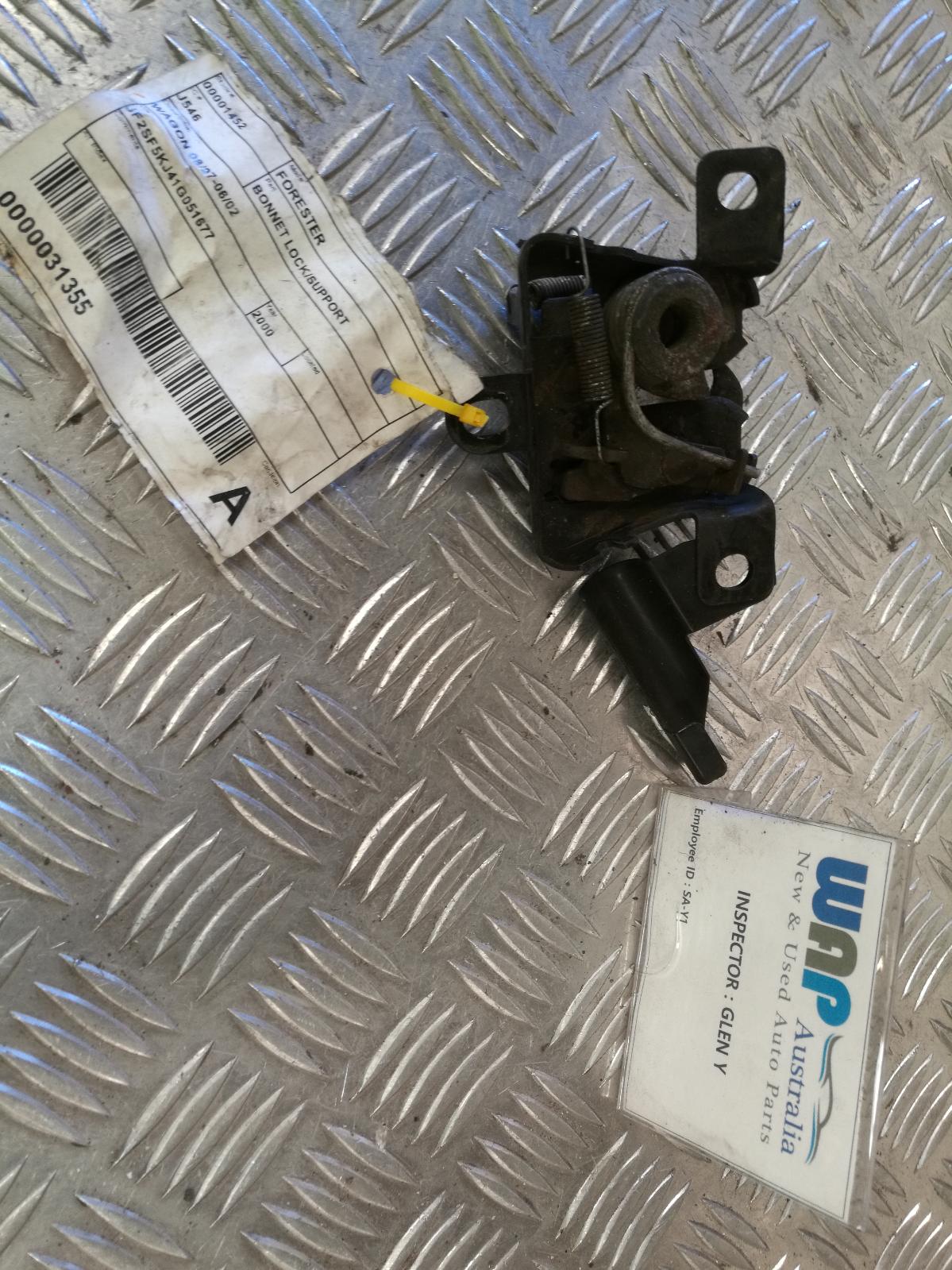 2000 Subaru Forester Bonnet Lock/Support View Auto part Bonnet Lock/Support Subaru Forester 2000