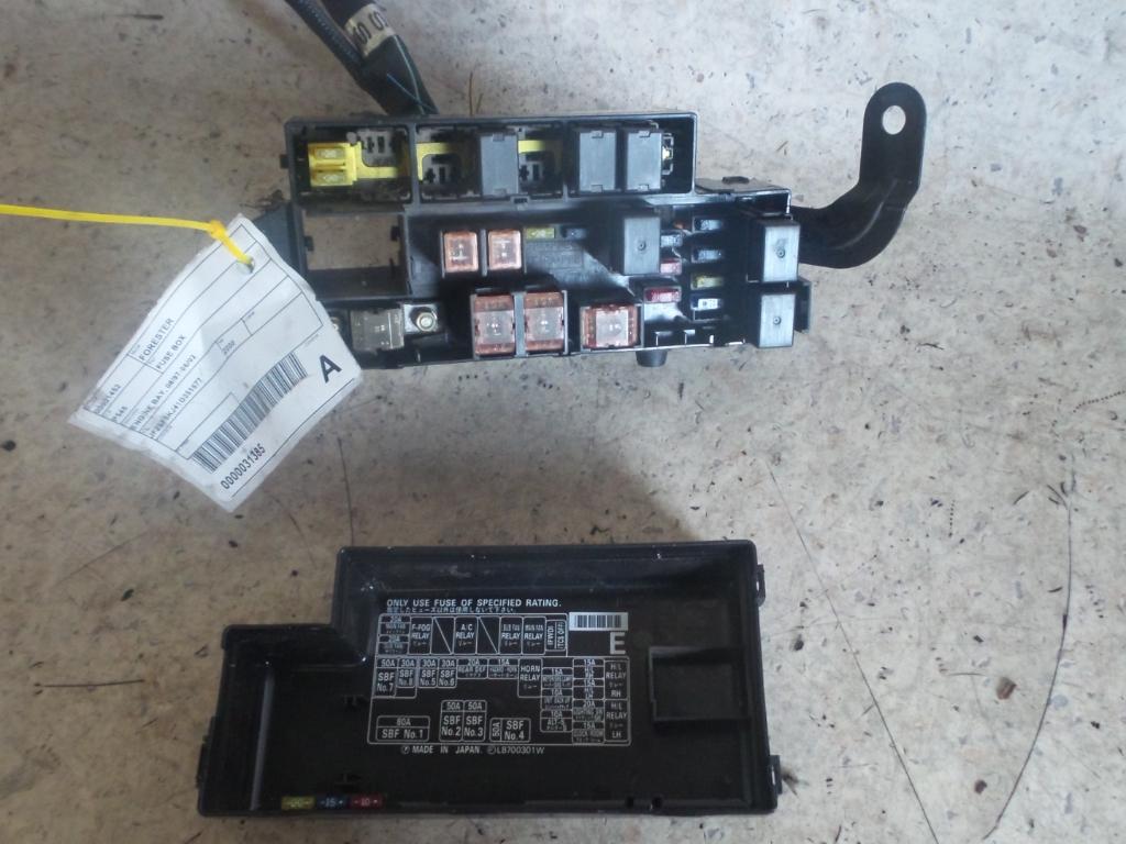 View Auto part Fuse Box Subaru Forester 2000