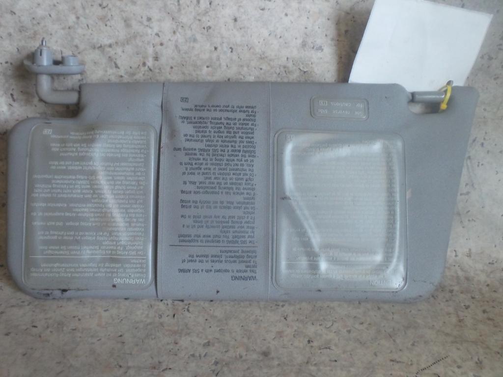 2000 Subaru Forester Sunvisor View Auto part Sunvisor Subaru Forester 2000