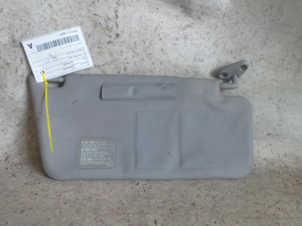2000 Subaru Forester Sunvisor View Auto part Sunvisor Subaru Forester 2000
