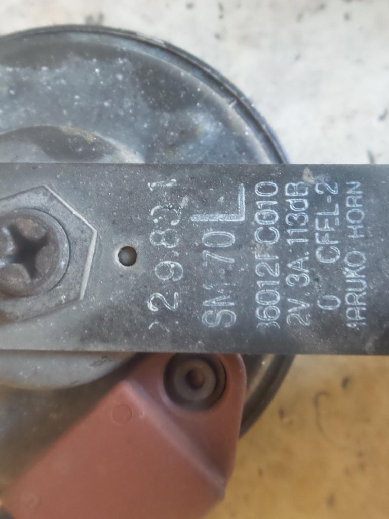 2000 Subaru Forester Horn View Auto part Horn Subaru Forester 2000
