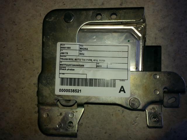 2011 Nissan Micra Ecu View Auto part Ecu Nissan Micra 2011