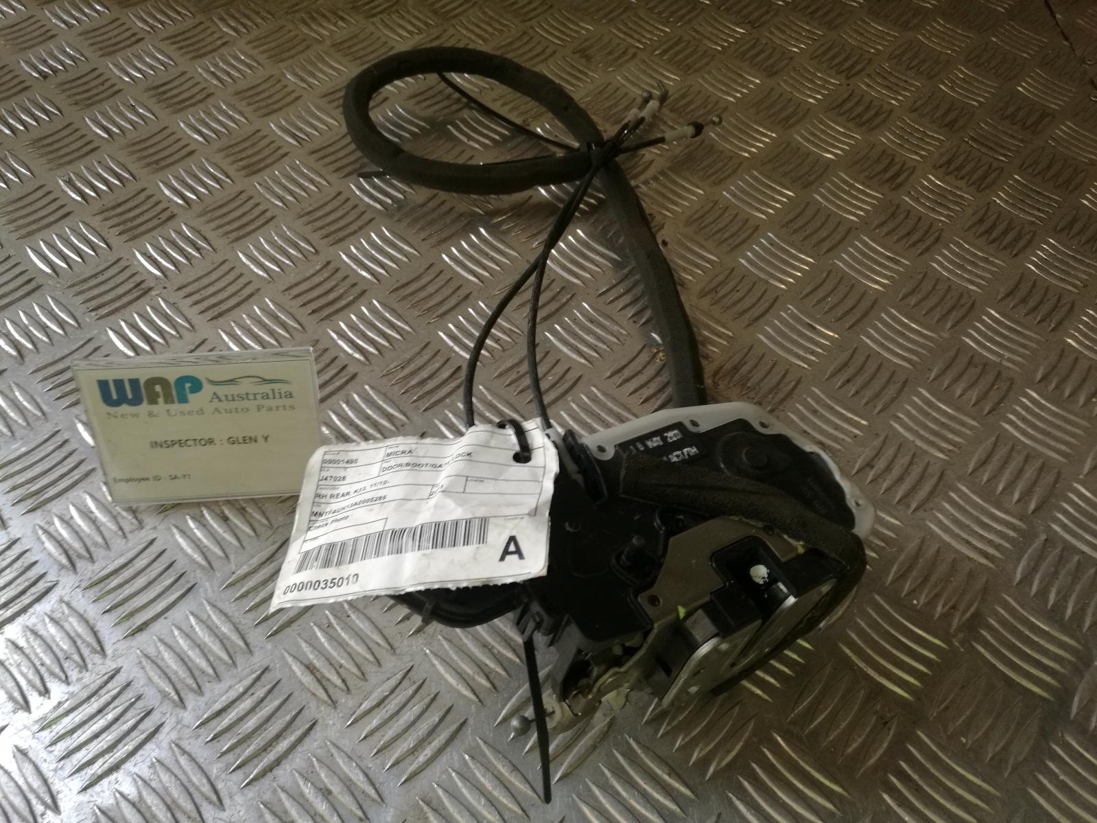 View Auto part Door/Boot/Gate Lock Nissan Micra 2011