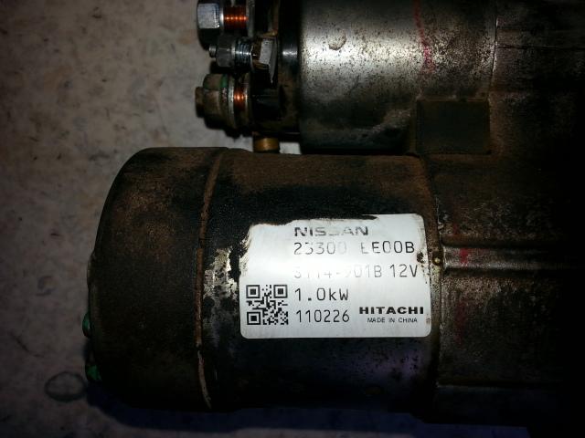 View Auto part Starter Nissan Micra 2011