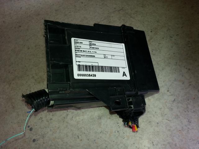 2011 Nissan Micra Fuse Box View Auto part Fuse Box Nissan Micra 2011