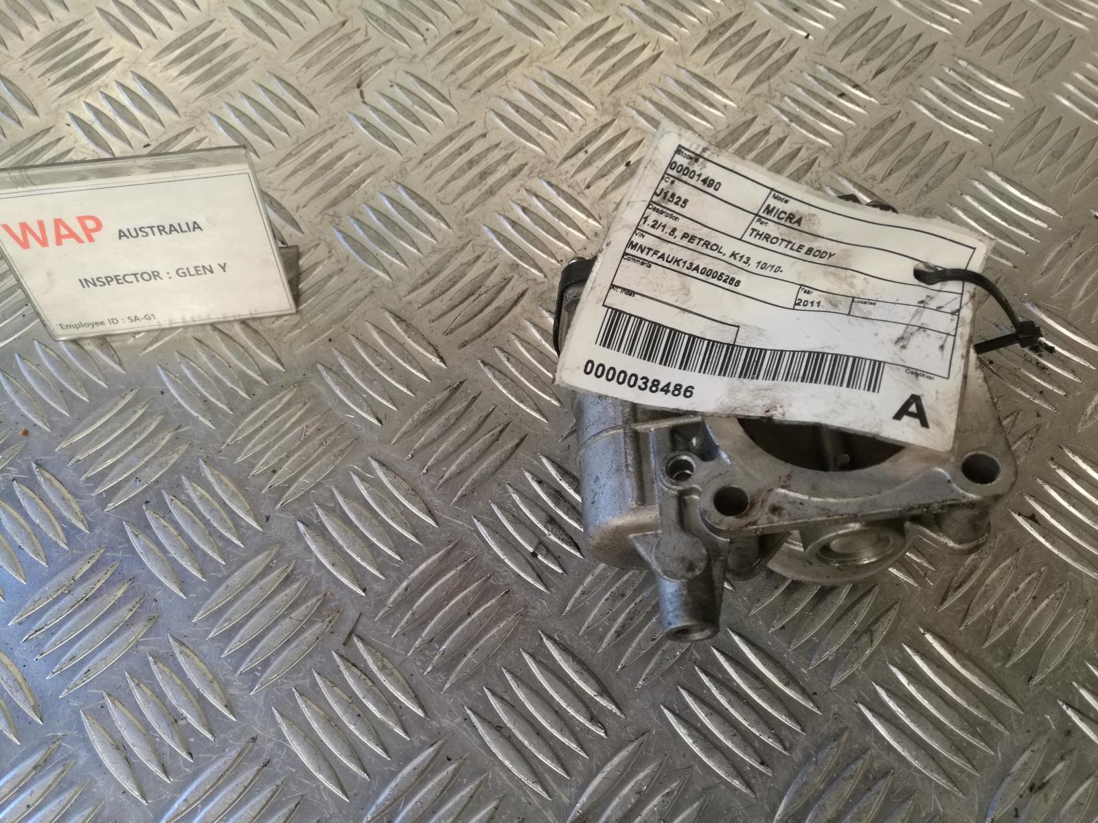 View Auto part Throttle Body Nissan Micra 2011