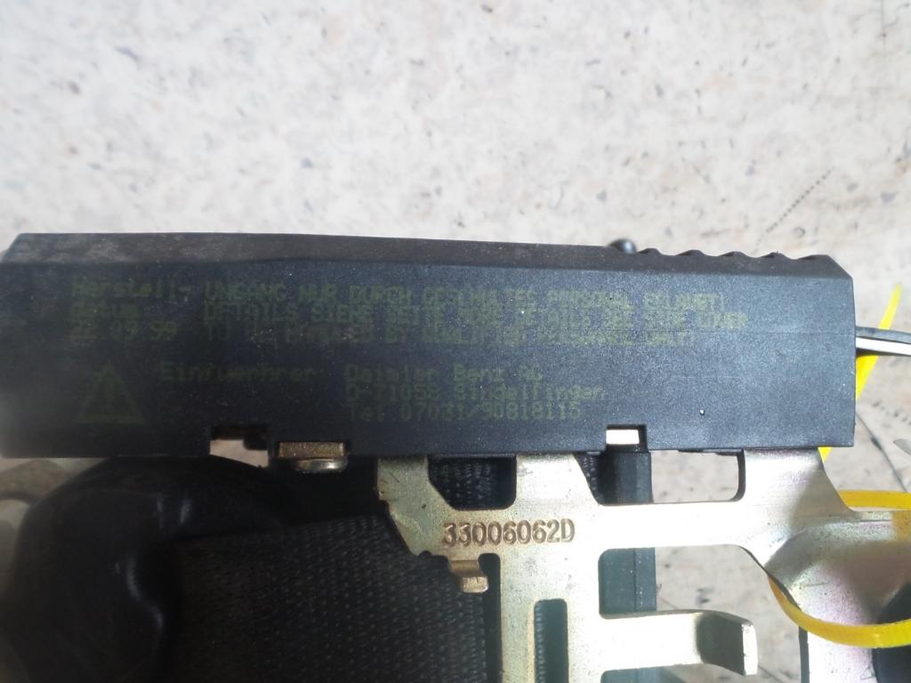 View Auto part Seatbelt/Stalk Mercedes M Class 1999