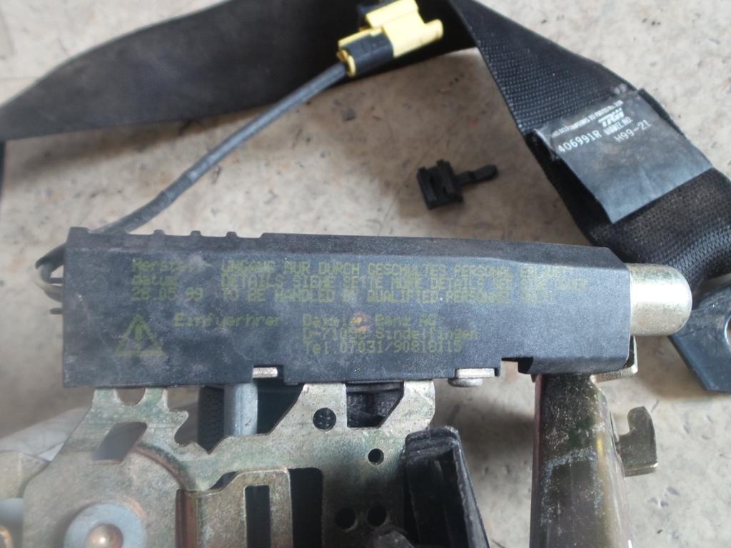 View Auto part Seatbelt/Stalk Mercedes M Class 1999